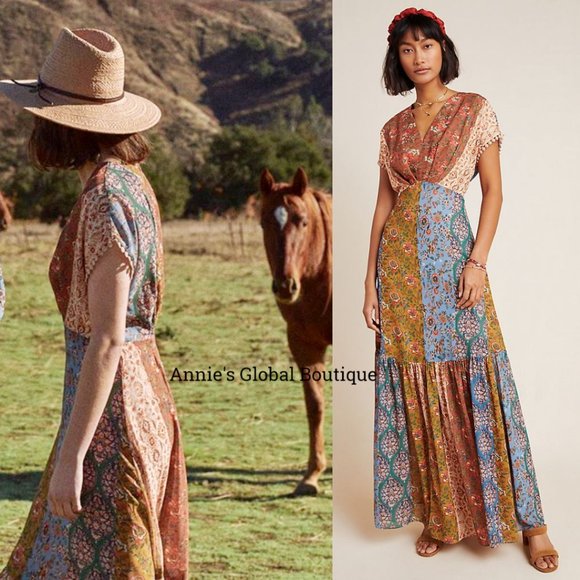 NWT, Anthropologie Sachin & Babi Angelica Maxi Dress - Picture 6 of 16